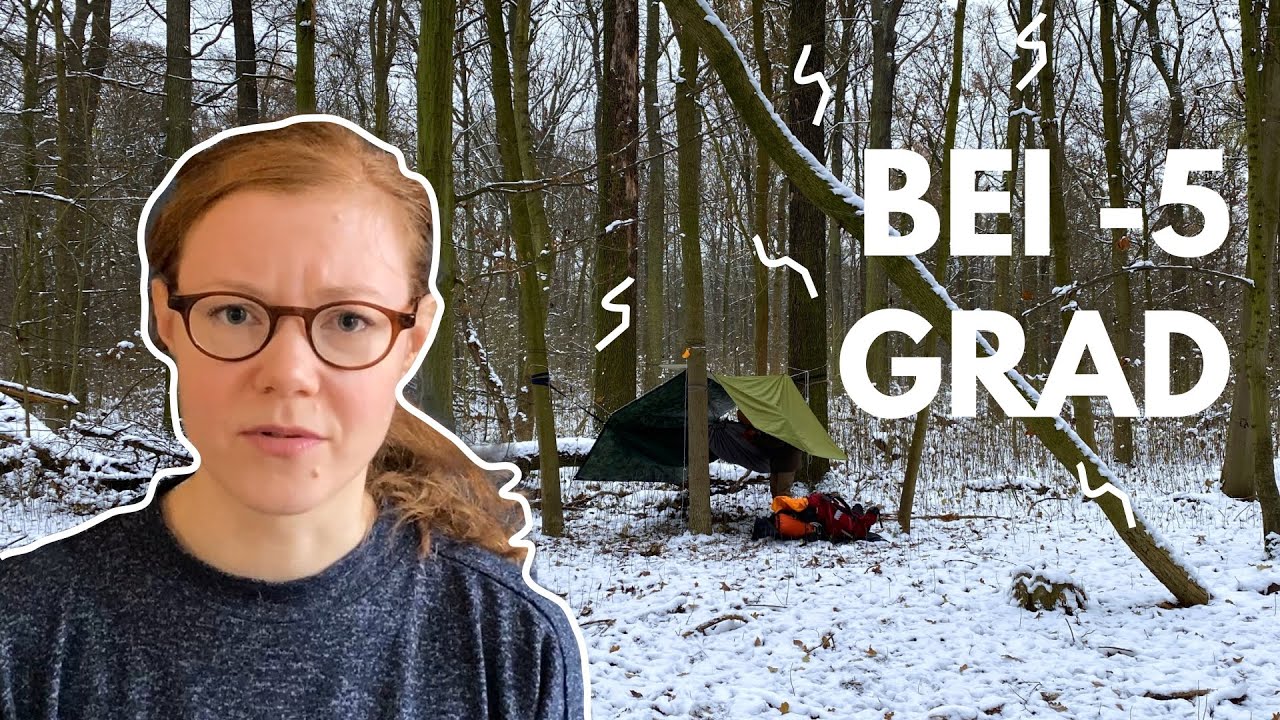Hängematte im Winter - Erste Versuche ❄️
