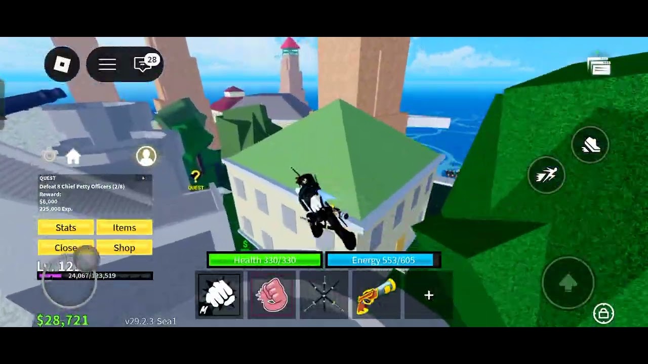 I became a marine leader in blox fruits 