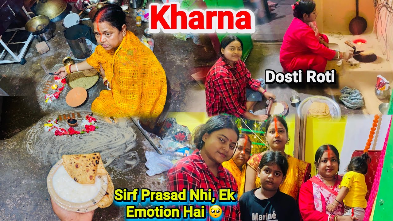 Chhath Puja Kharna 2025 | Sirf Prasad Nahi, Ek Emotion Hai | Vlogger sona