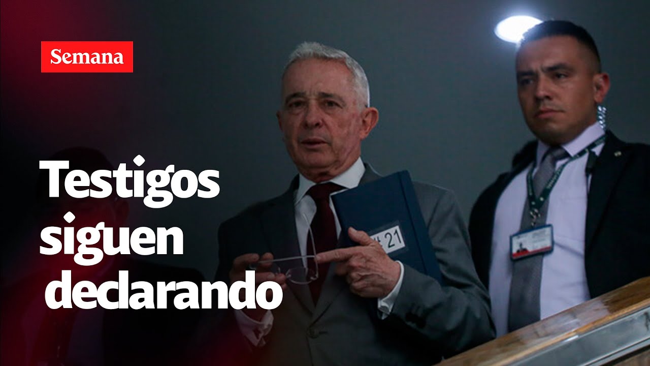 Defensa de Uribe presenta testigos