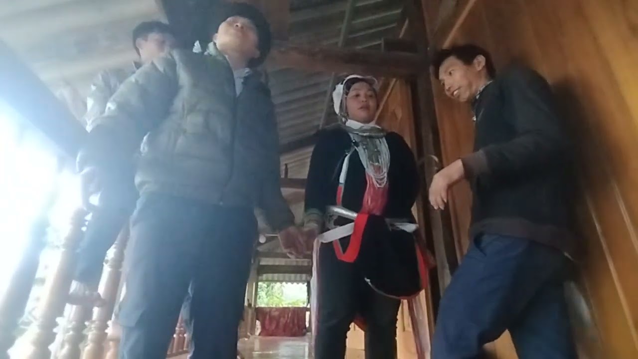 Hát tại Cửa nhà hát, phong tục truyền thống của người dân tộc Dao, Mậu Duệ, Yên Minh