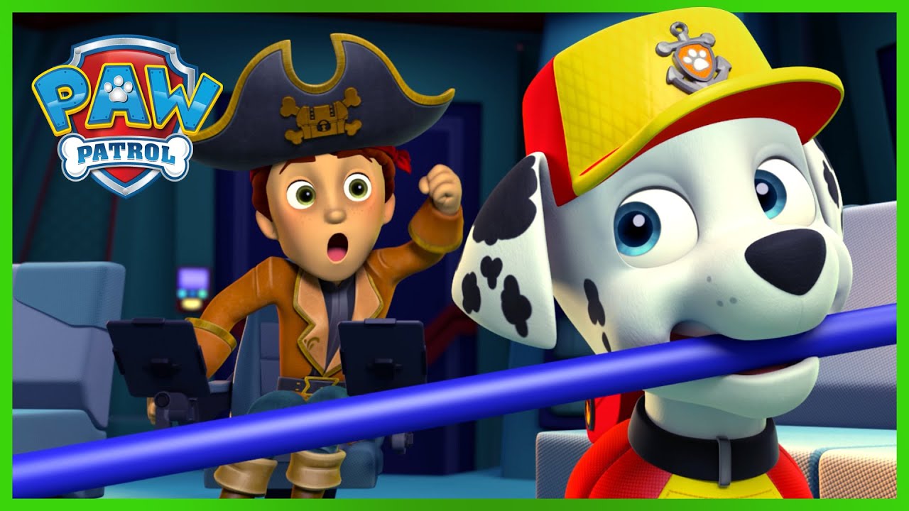 La PAW Patrol Sea Patrol ferma Sid il Pirata e altro ancora! - I cuccioli Episodi Italiano