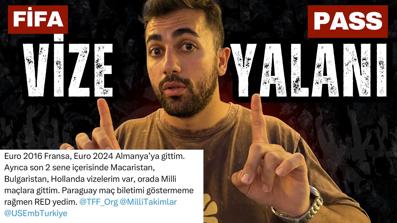T&Uuml;RKİYE MA&Ccedil;INA BİLET ALIP VİZE G&Ouml;R&Uuml;ŞMESİNE GİTMEYİN!