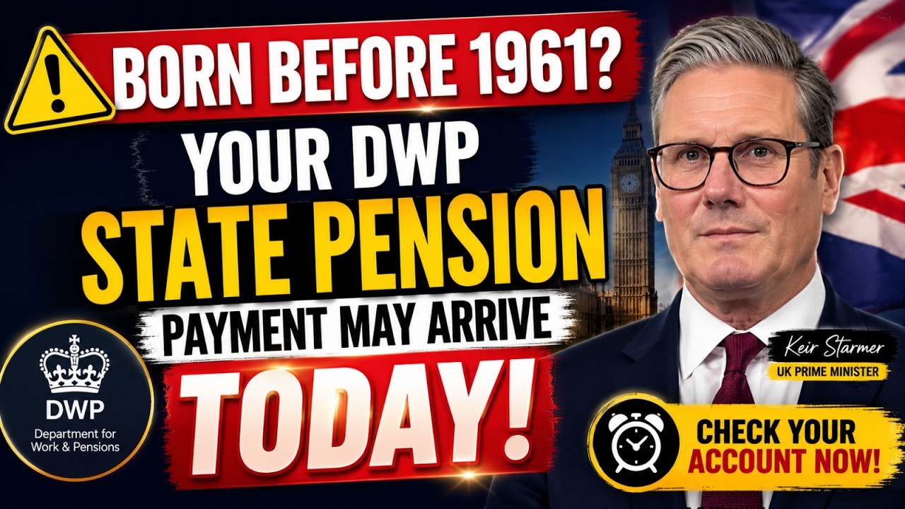 ⚠️ Born Before 1961? Your DWP State Pension Payment May Arrive TODAY