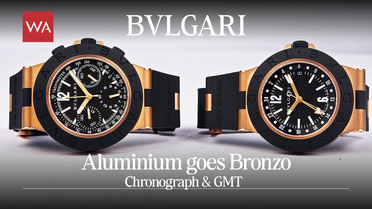 BVLGARI Aluminium goes Bronzo &ndash; New Chronograph & GMT: Style, Patina, Holiday Magic | WatchAdvisor
