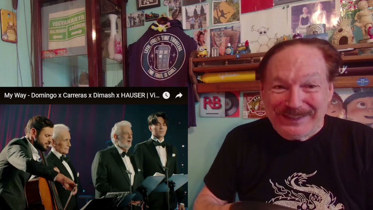 Dimash x Jose Domingo x Jose Carreras x HAUSER - My Way | Virtuosos 2025 , A Layman's Reaction