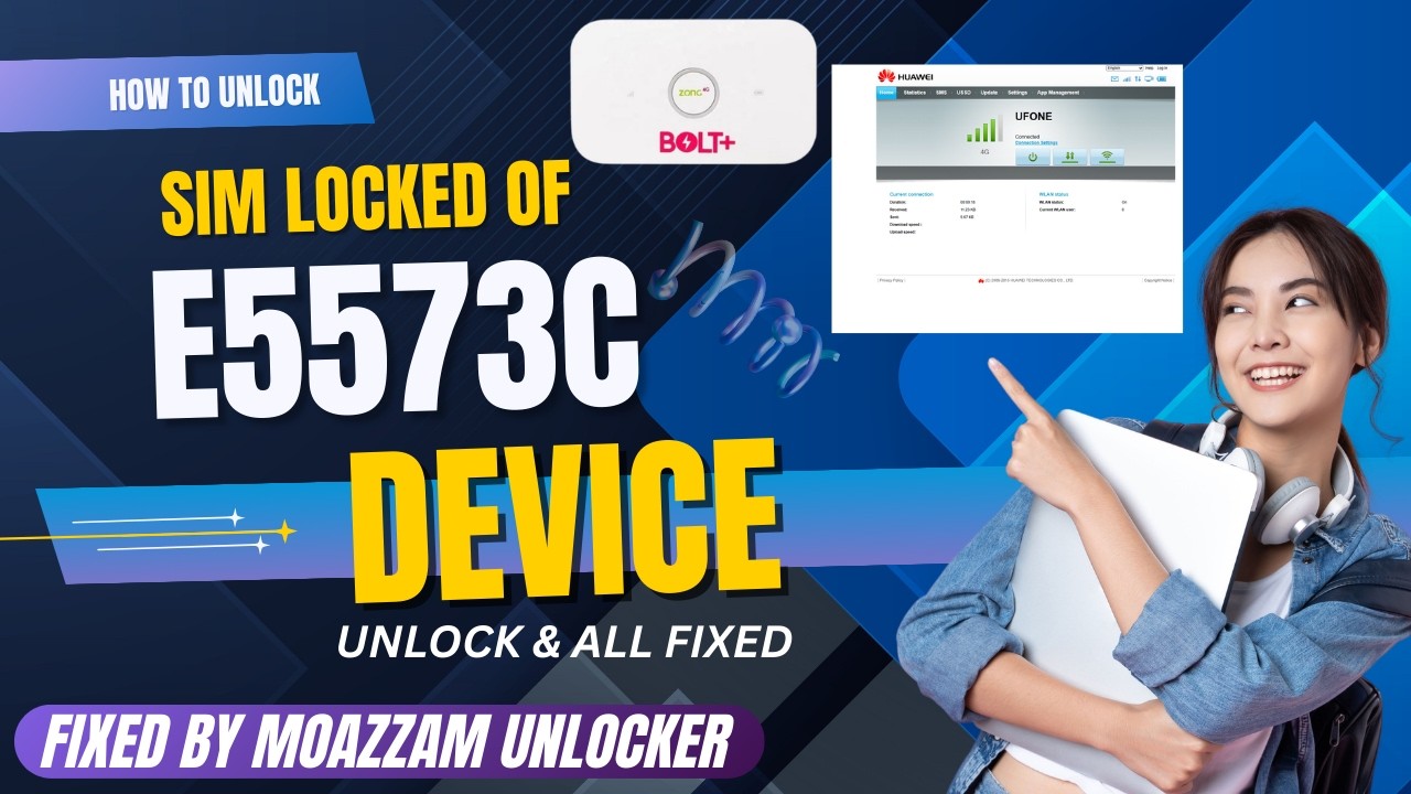 ZONG E5573Cs-322 AUTO LOCKED FIX 21.333.64.02.1456 + 284 VERSION NO SERVICE  AND UNLOCK ALL SIM