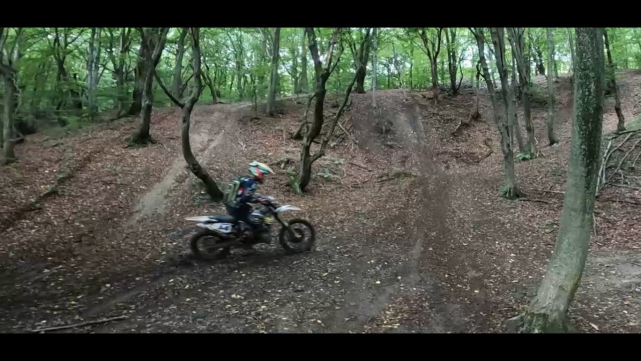 Ktm Exc 300 jazda z ekipą podjazdy/gleby/tor