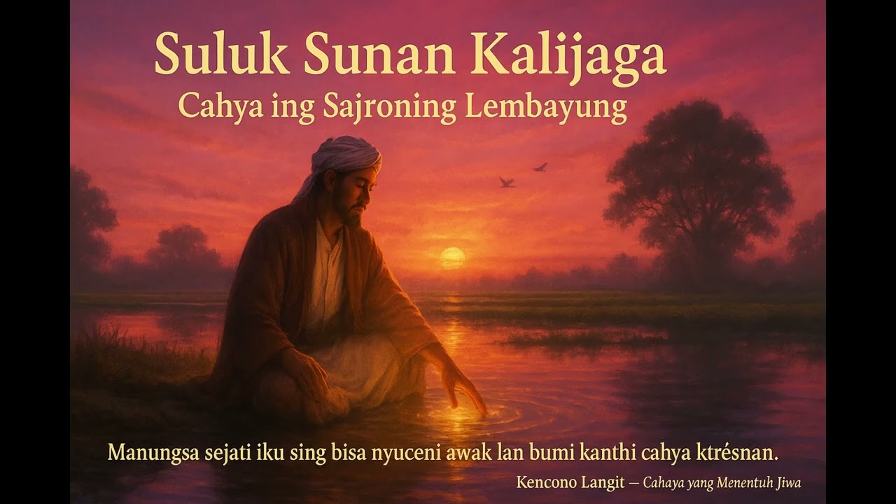 #syair   #nyanyi 🌅 “Suluk Sunan Kalijaga — Cahya ing Sajroning Lembayung” #suluksholawat