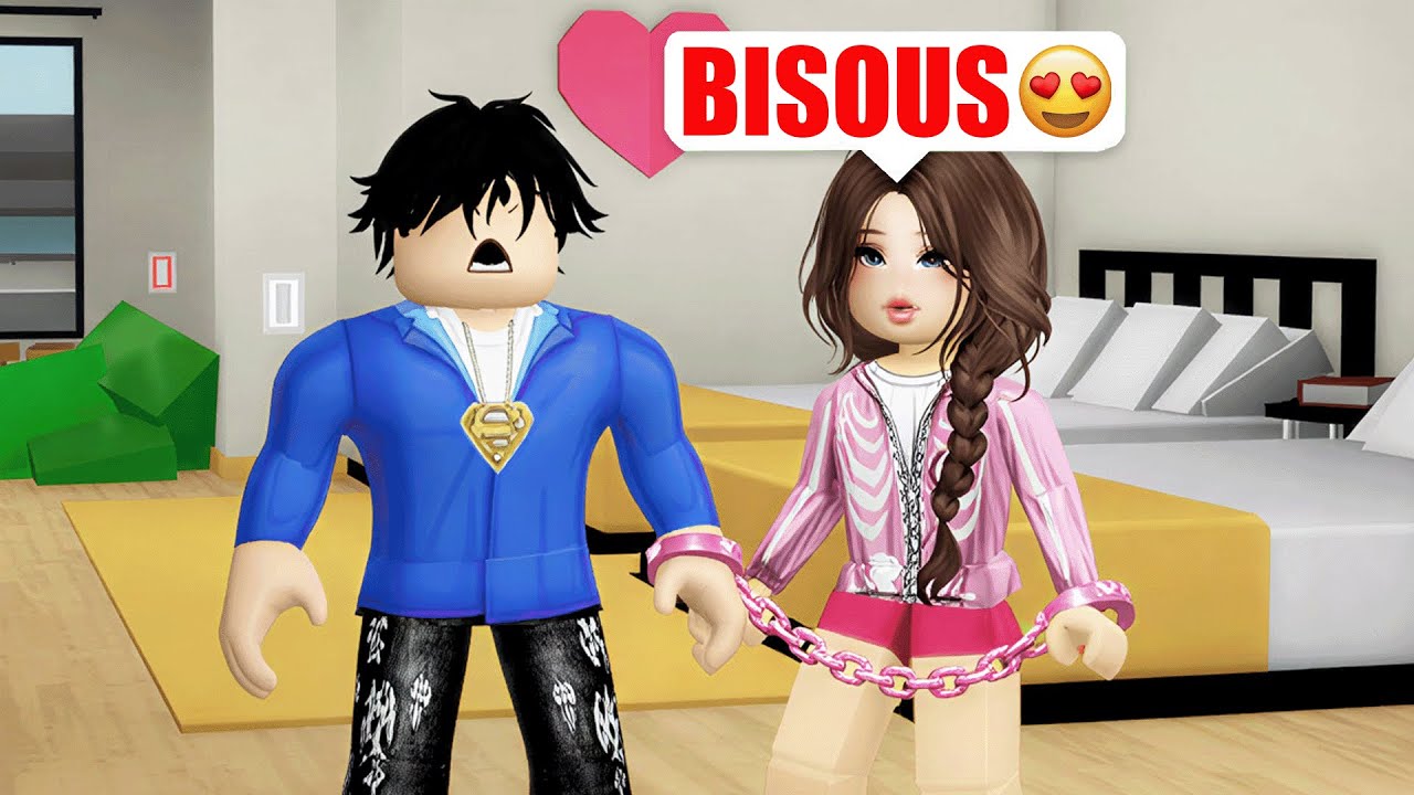 JE SUIS ATTACHÉ À MA CRUSH SUR BROOKHAVEN ! ROBLOX