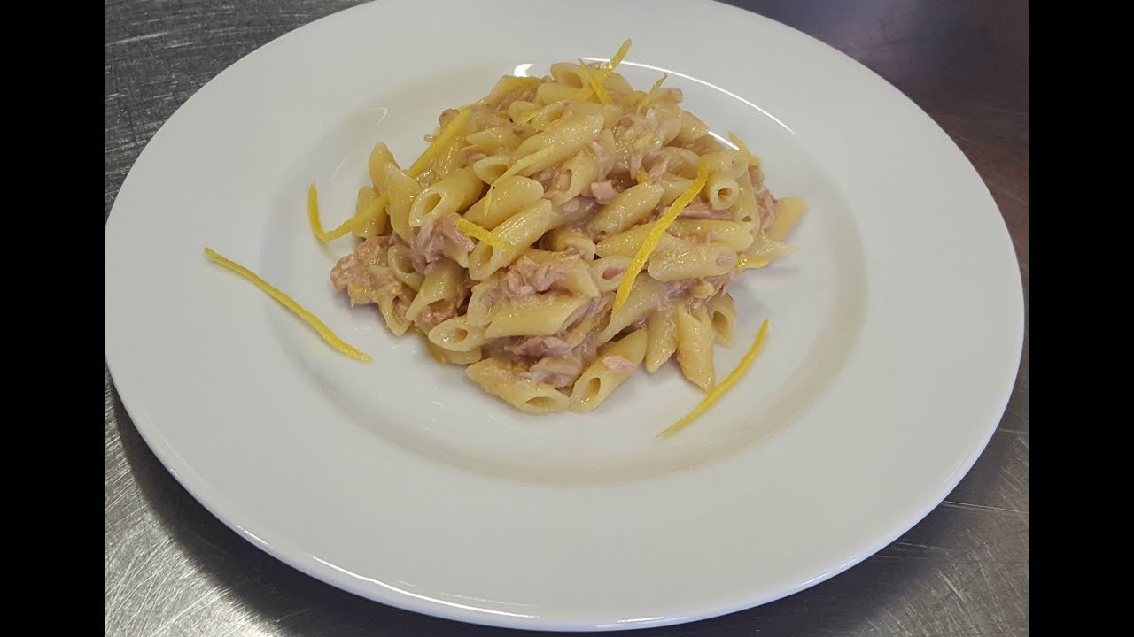 PENNETTE TONNO E LIMONE⭐RITA CHEF | Pronte in pochi minuti.