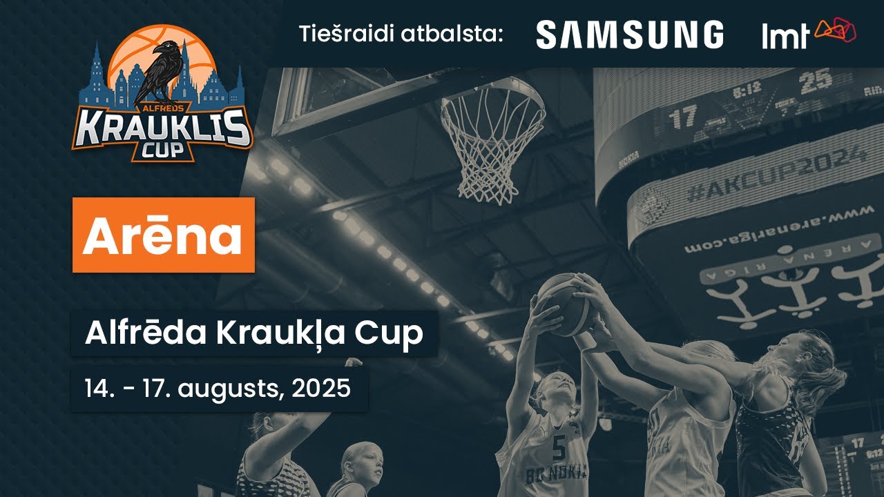 Pui&scaron;u Fināli Arēnā | Alfrēda Kraukļa piemiņas basketbola turnīrs 2025