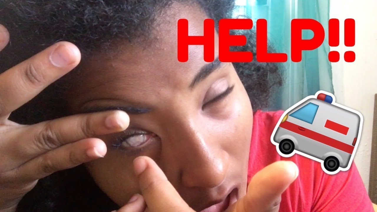 Putting contacts in for the first time!!😬!!| EPIC FAIL ❌