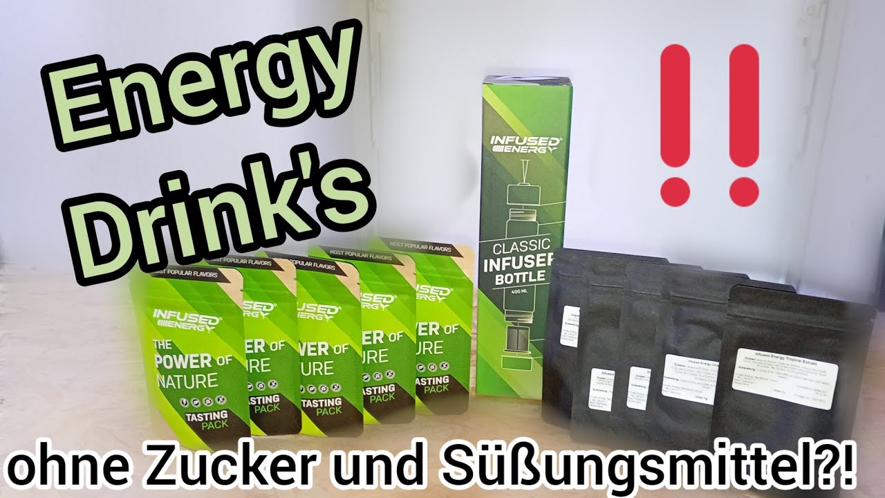 Energy ohne Zucker? | Ein Set zum #gewinnen #gewinnspiel | Infused Energy