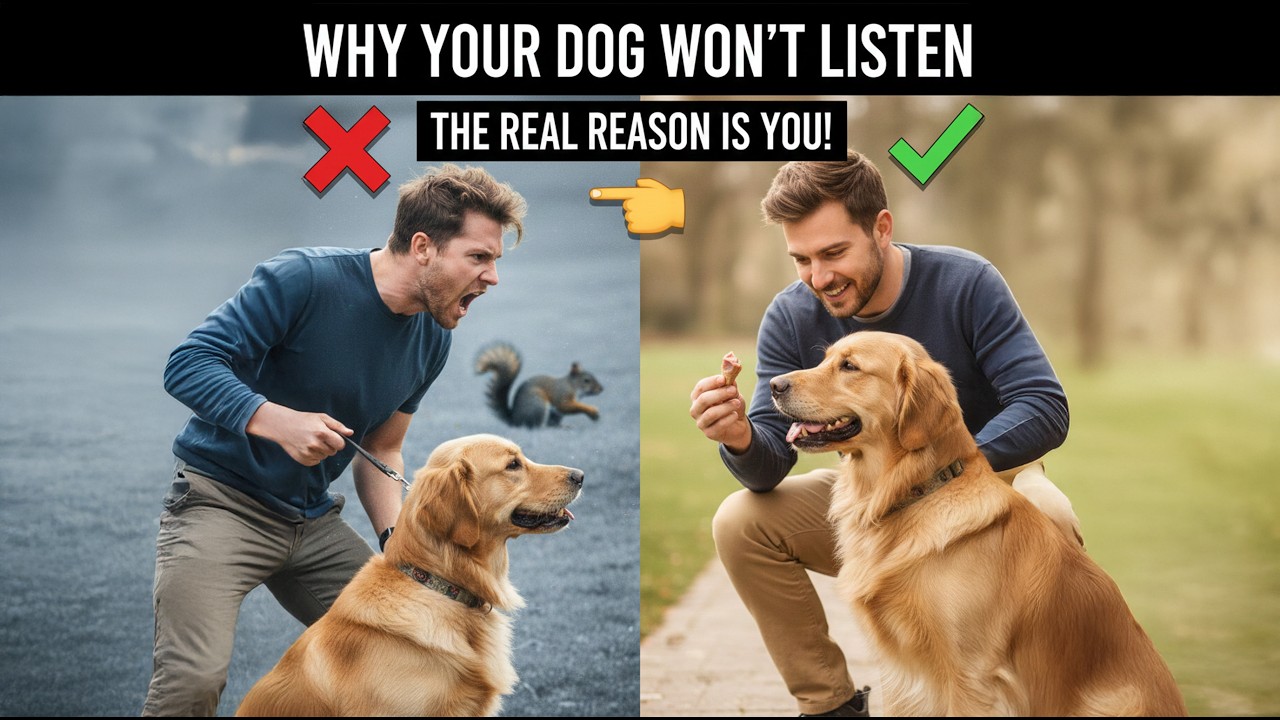 Why Your Dog Won't Listen (The Real Reason is You!)🐶🐱