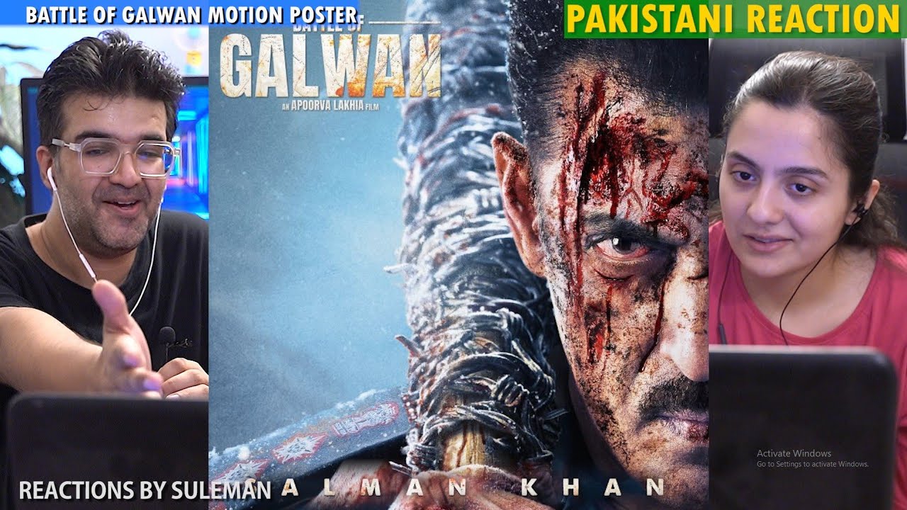 Pakistani Couple Reacts To Battle Of Galwan | Motion Poster | Salman Khan | Apoorva Lakhia