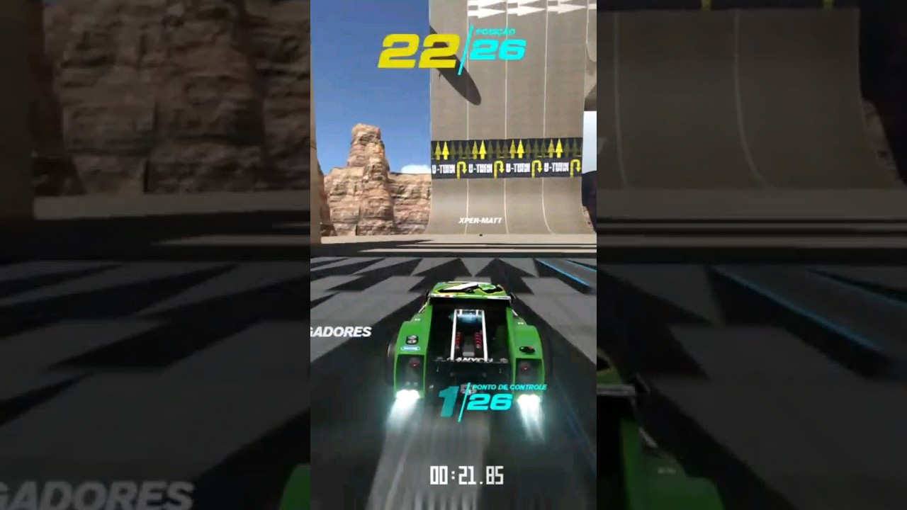 Trackmania Turbo Online - Canyon Drift 6 #trackmania #trackmaniaturbo