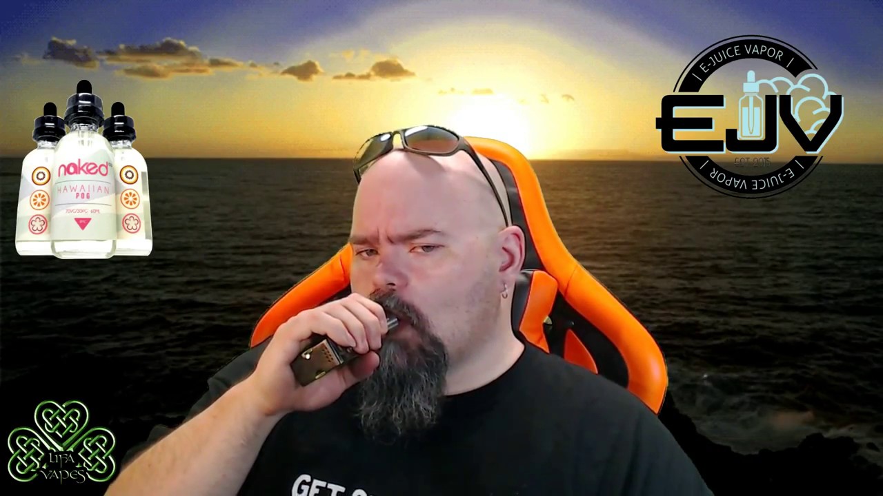 Hawaiian Pog By Naked 100 EJuice 60ml   ejuicevapor com   E Liquid Review
