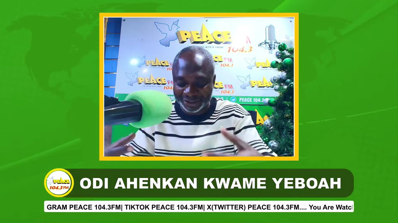 Akan News @ 6am On Peace 104.3 FM (15/01/2026)