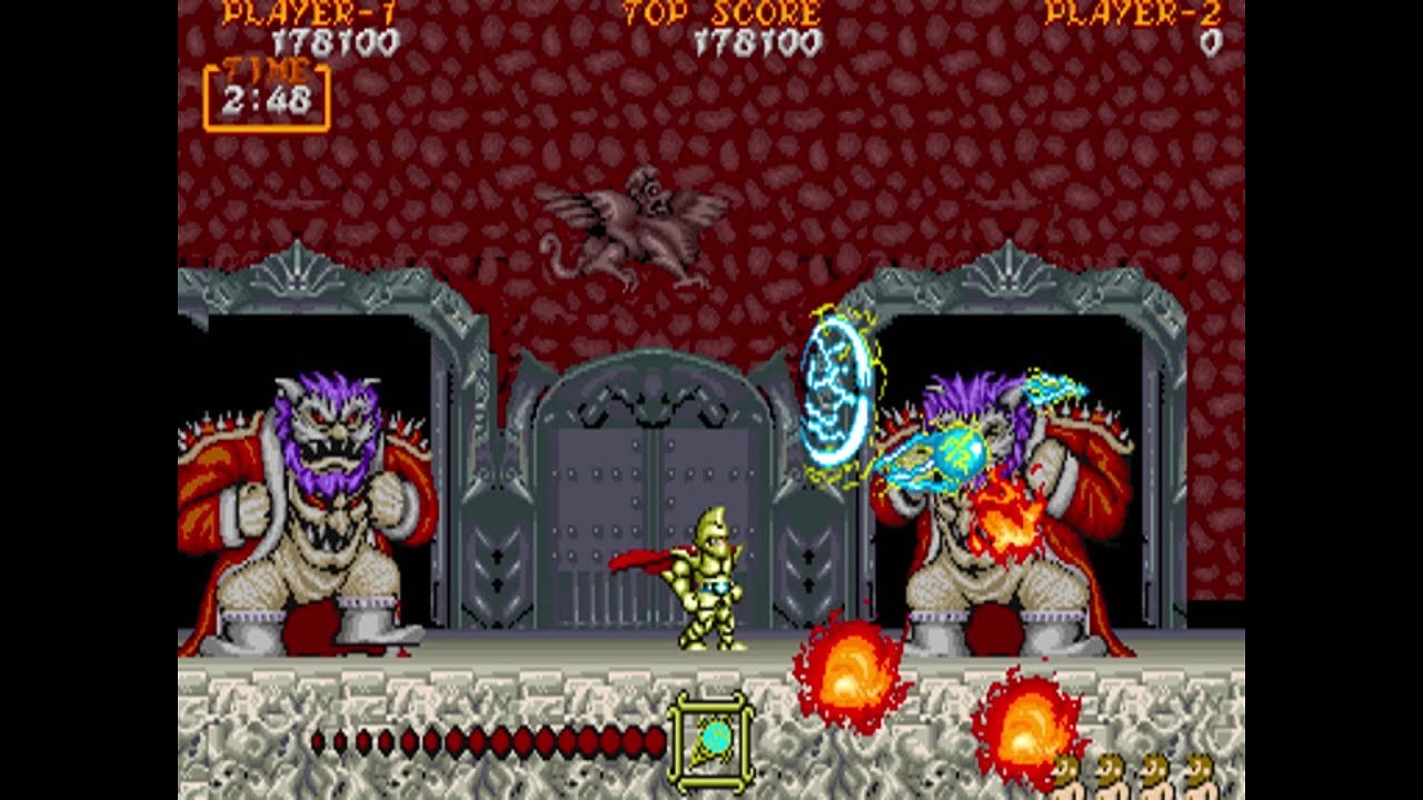 DAIMAKAIMURA - Arcade (Capcom) Hardest, Nomiss, 1cc