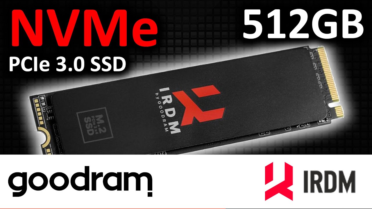 SSD Goodram IRDM M.2 512GB IR-SSDPR-P34B-512-80