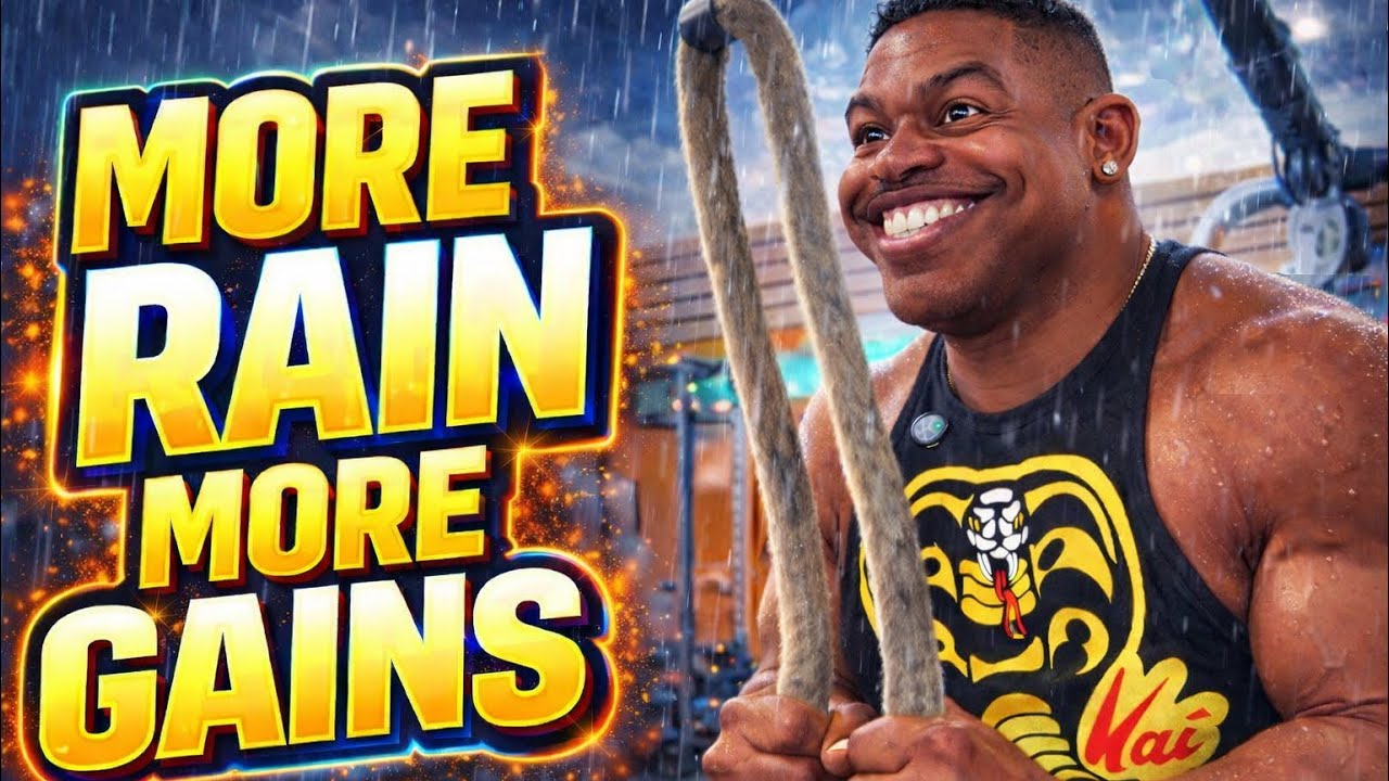 🌧️⚡️RAINY DAY GRIND = UNSTOPPABLE GAINS💪