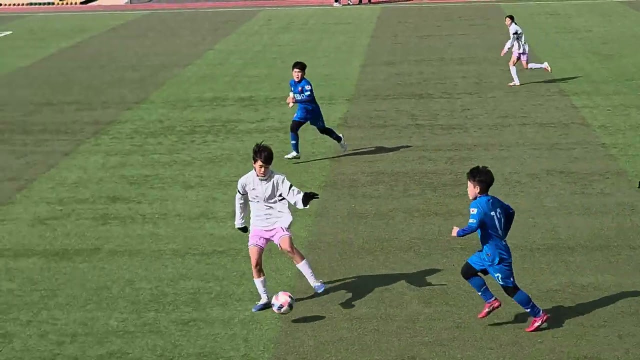 연습경기 (3/7) 제주서중 vs 외도초)