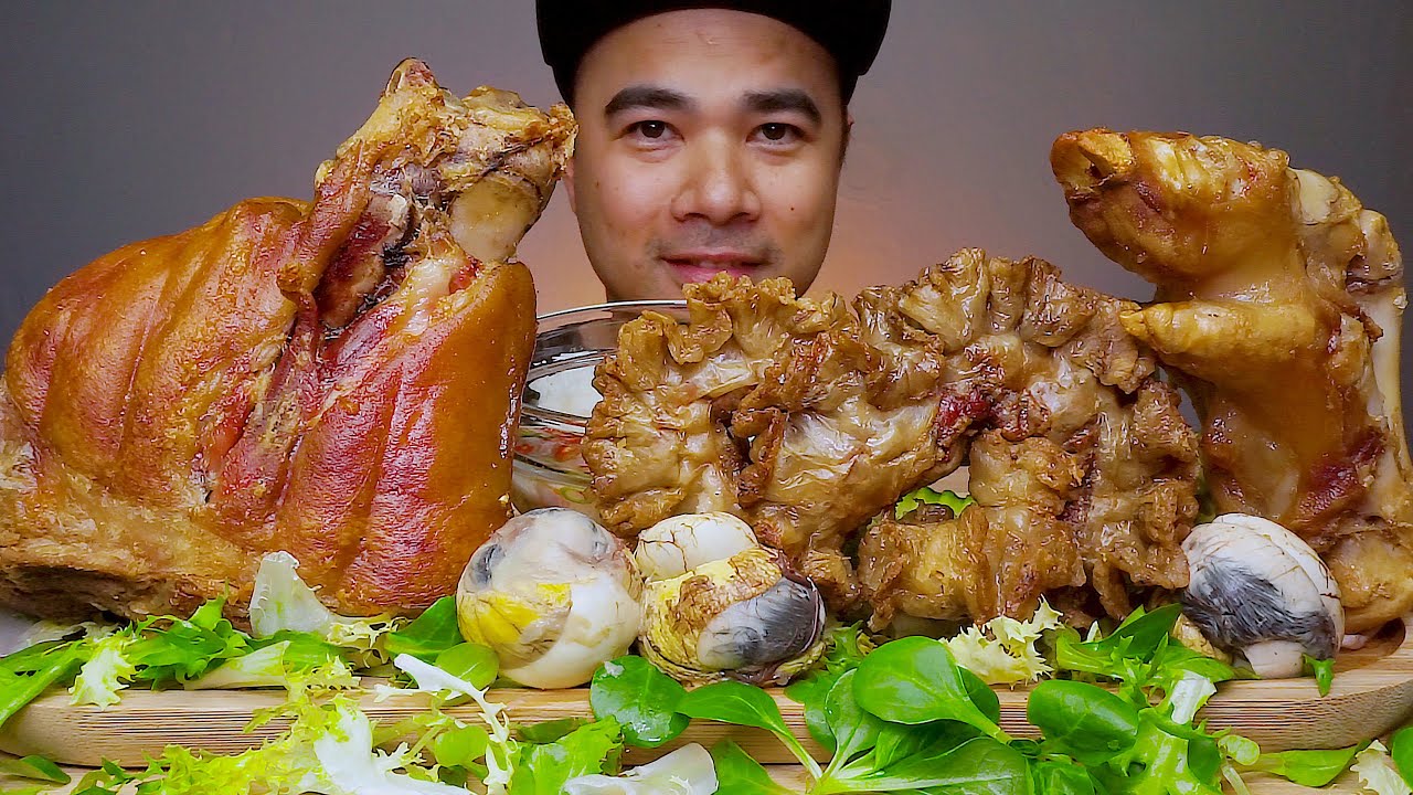 PUTOK BATOK MUKBANG | CRISPY PATA | BALUT | CHICHARON BULAKLAK | @EATWITHINA | ALFIE EATS