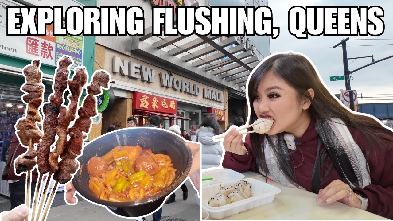 Eating & Exploring Flushing, Queens, New York!