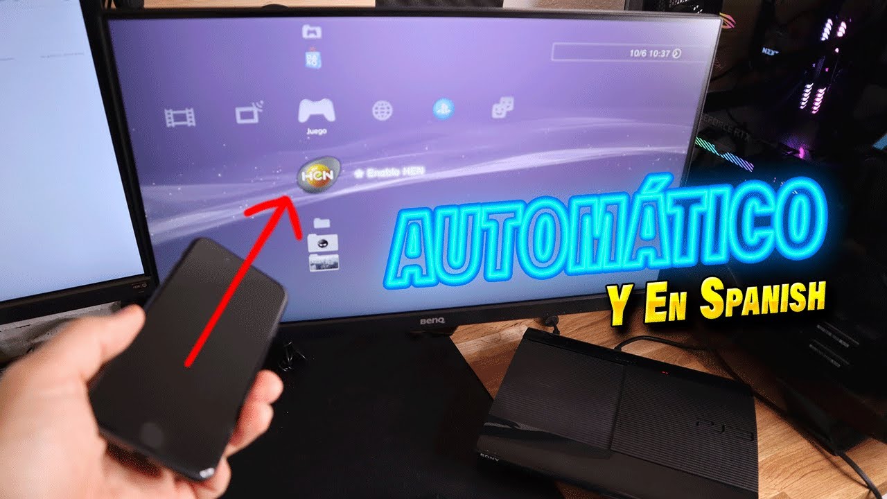 En pocos segundos tu PS3 puede hacer cualquier cosa con este HEN 🥚 que  llevas en el bolsillo