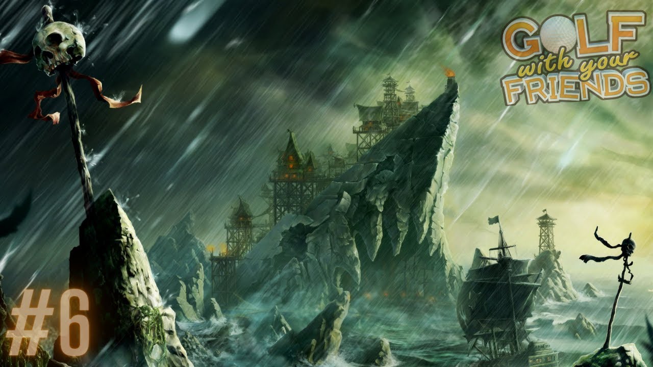 Golf With Friends: Pirate Cove Map