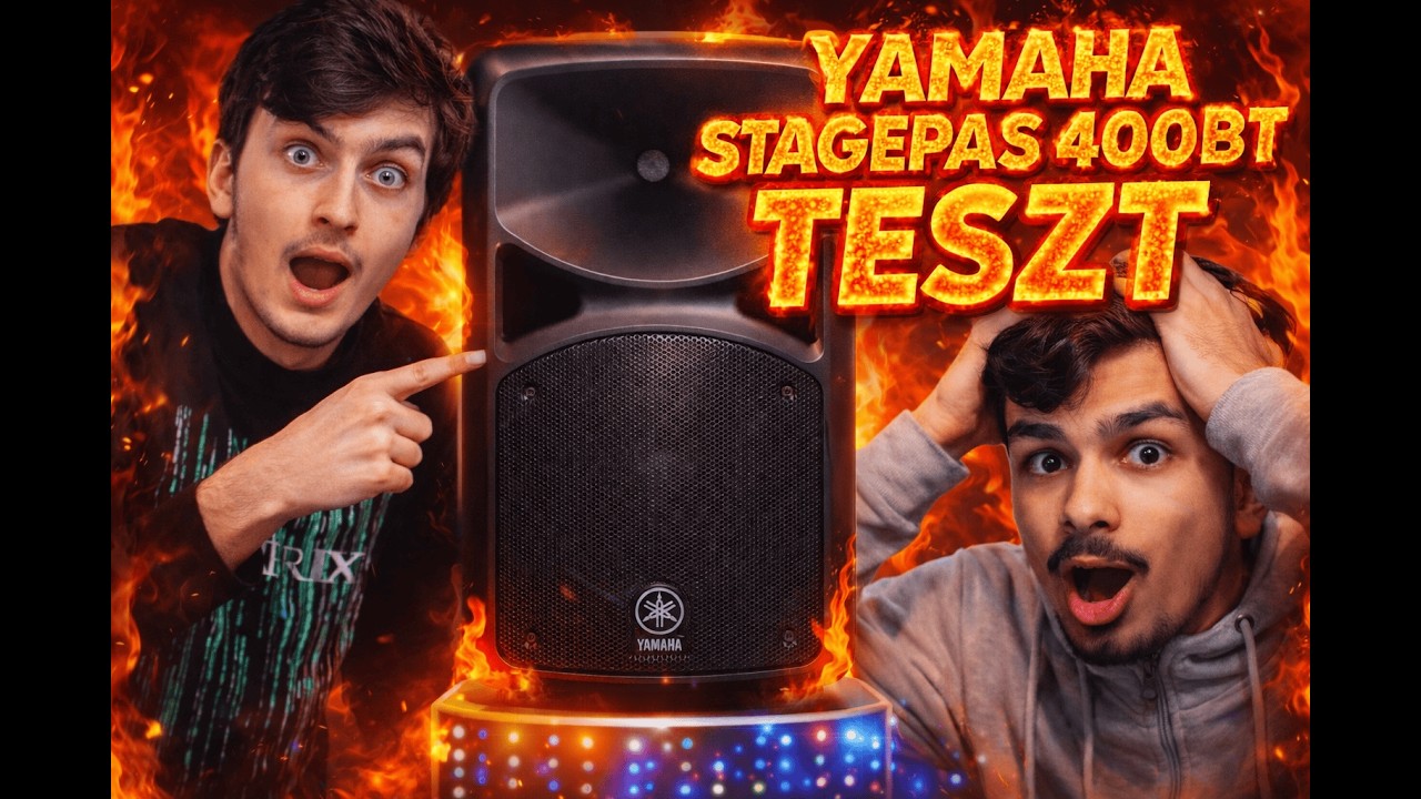 Yamaha Stagepas 400BT Teszt.
