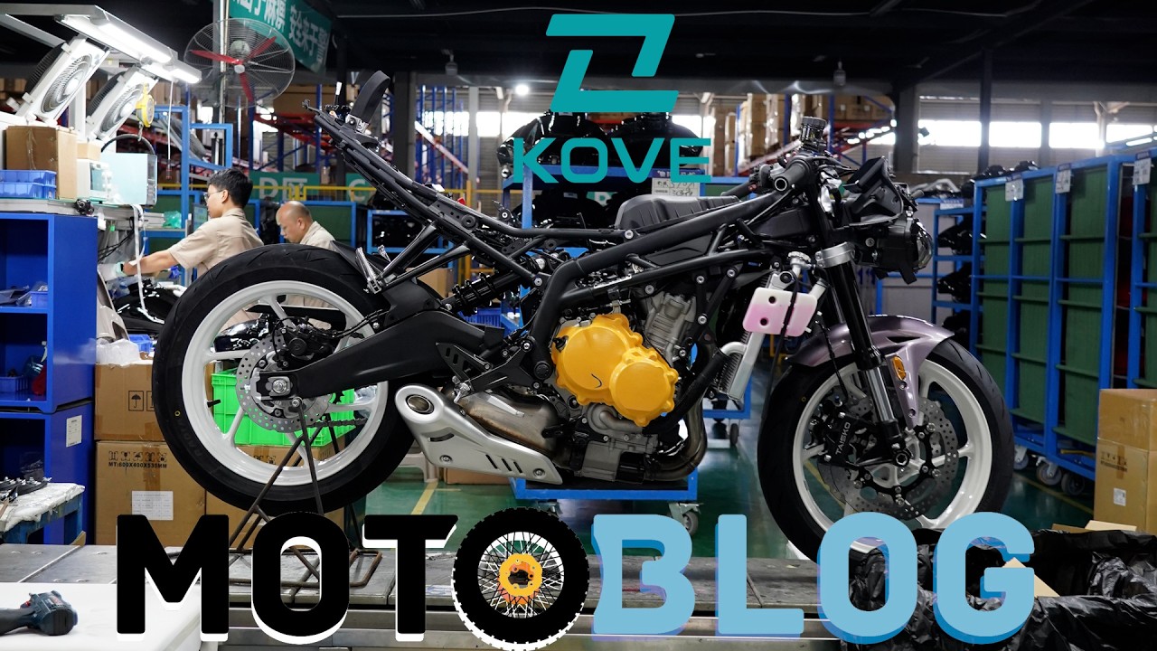 Kove Factory Tour: visitamos las fábricas de una de las marcas más picantes de China - Motoblog.com