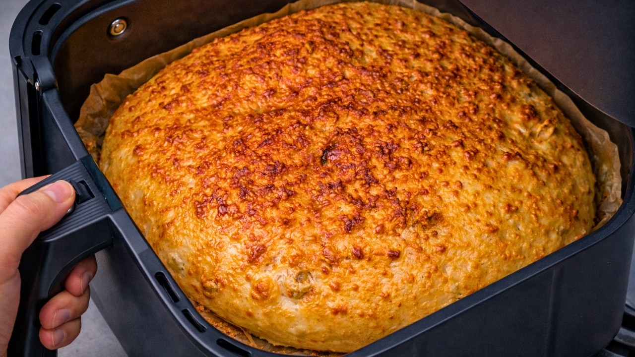 The Easiest Homemade Bread in the Air Fryer You’ll Ever Make