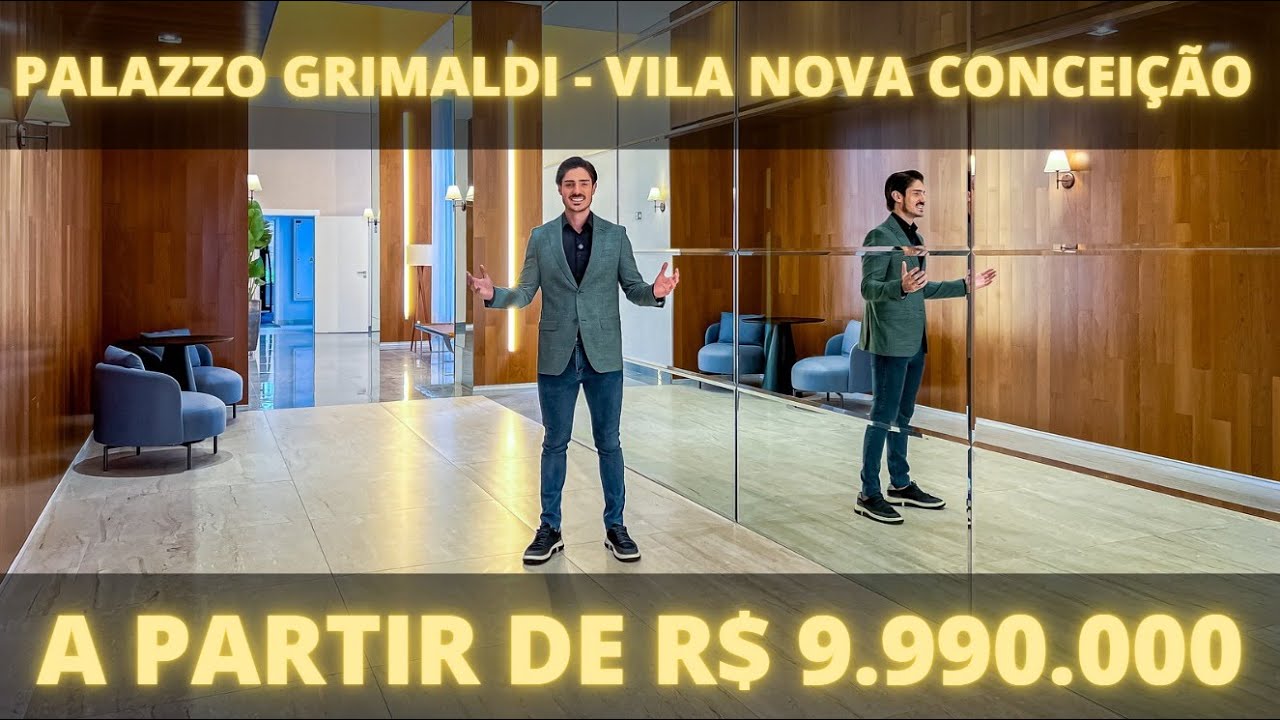 PALAZZO GRIMALDI - AV HÉLIO PELEGRINO 4 SUÍTES NA VILA NOVA CONCEIÇÃO PRONTO PARA MORAR