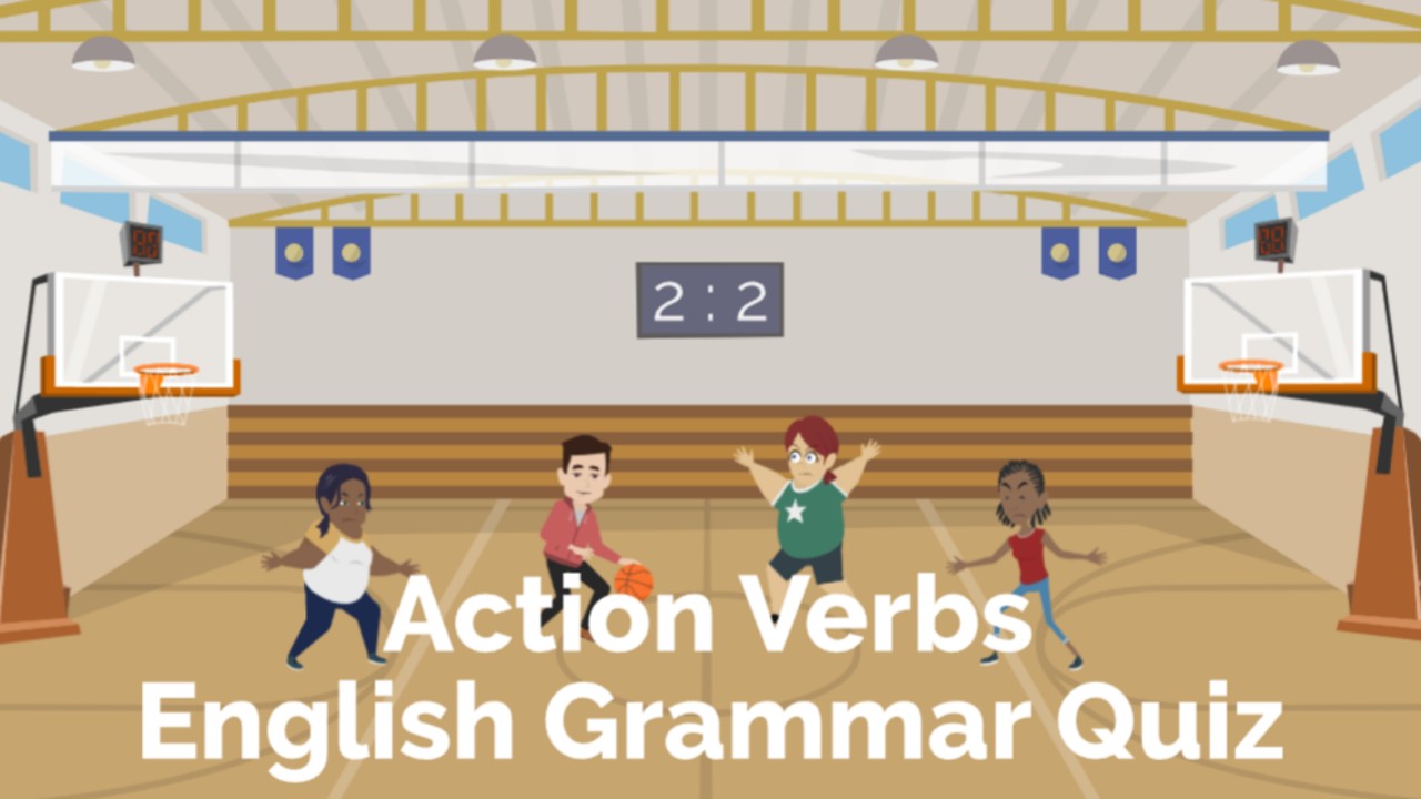 Action Verbs English Quiz