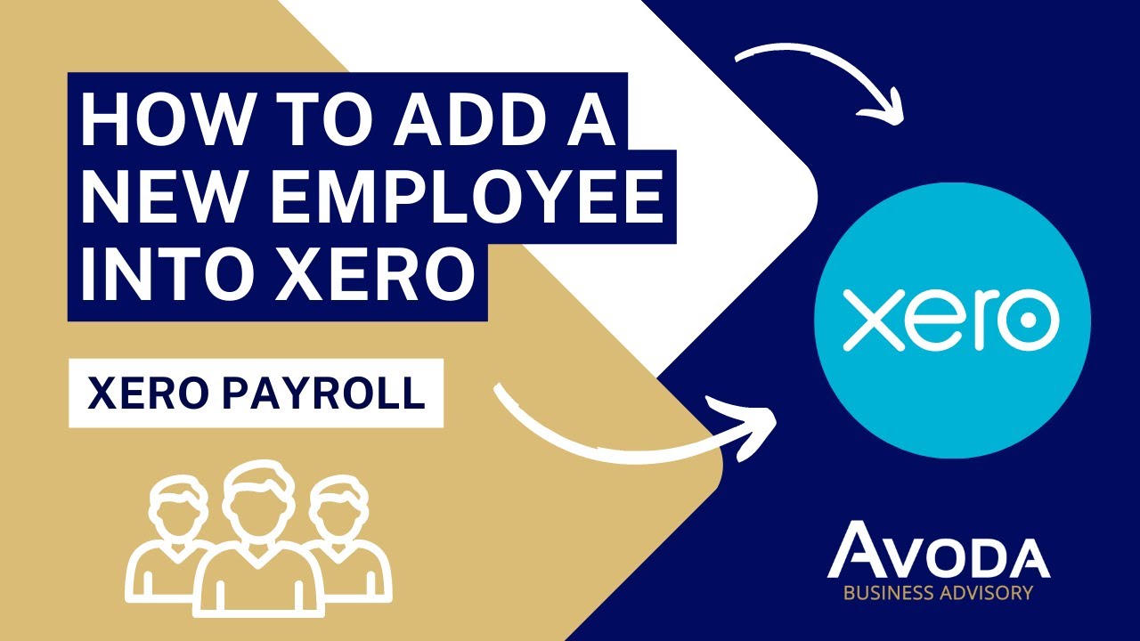How to add a new employee to xero