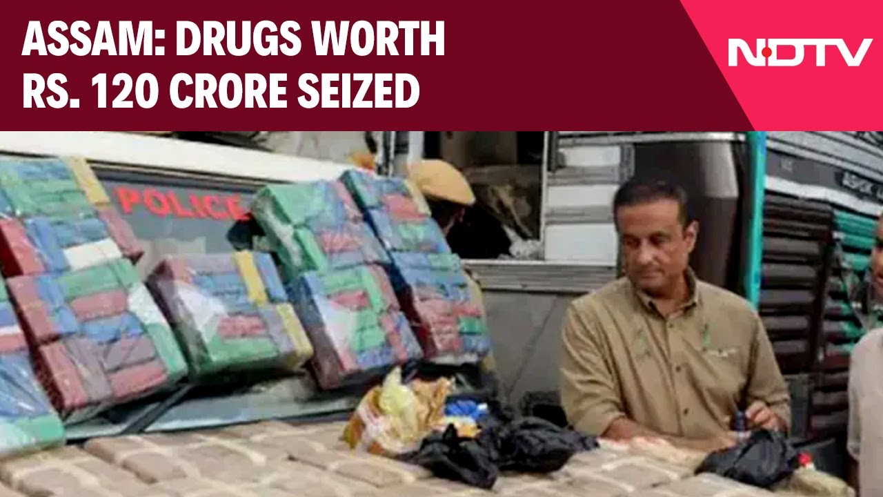 Assam News | Assam Police In Joint Operation Seize Drugs Worth Rs. 120 Crore