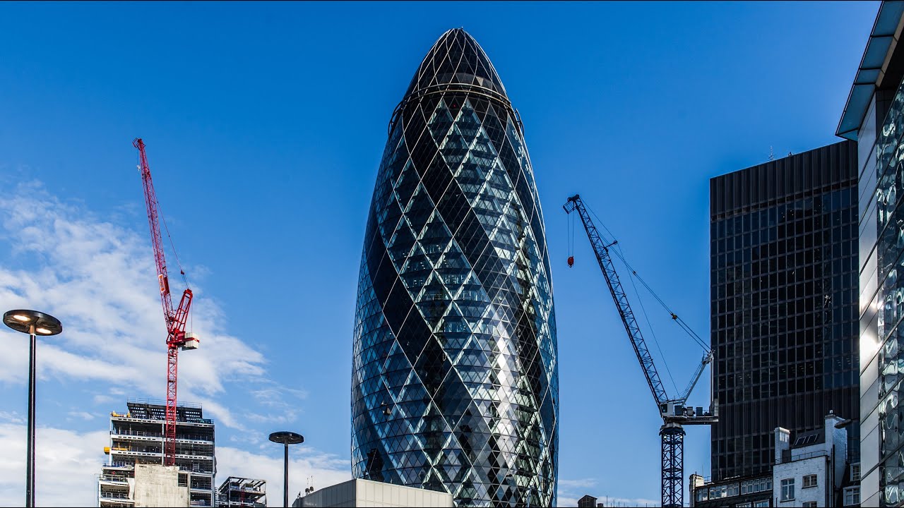 The Gherkin (30 St Mary Axe) in London
