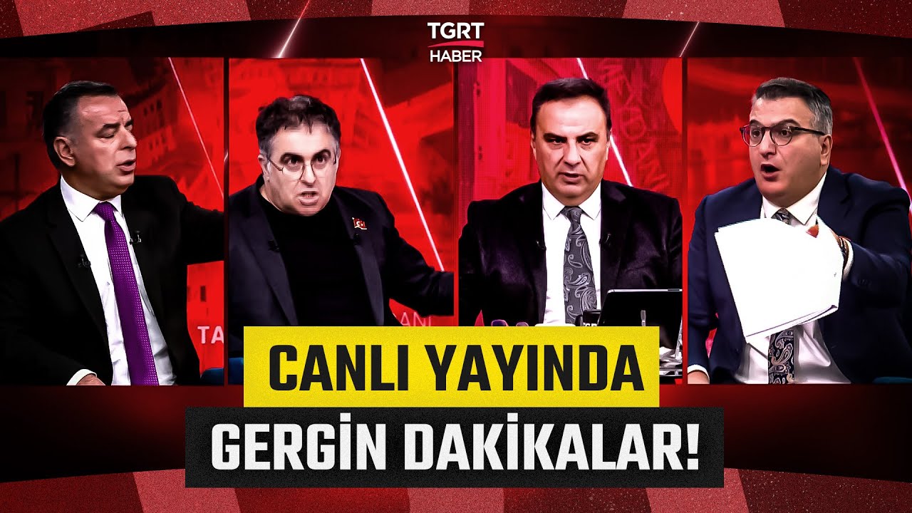 Canlı Yayında Gerilim! Cem K&uuml;&ccedil;&uuml;k ve Ersan Şen Karşı Karşıya Geldi - Taksim  Meydanı