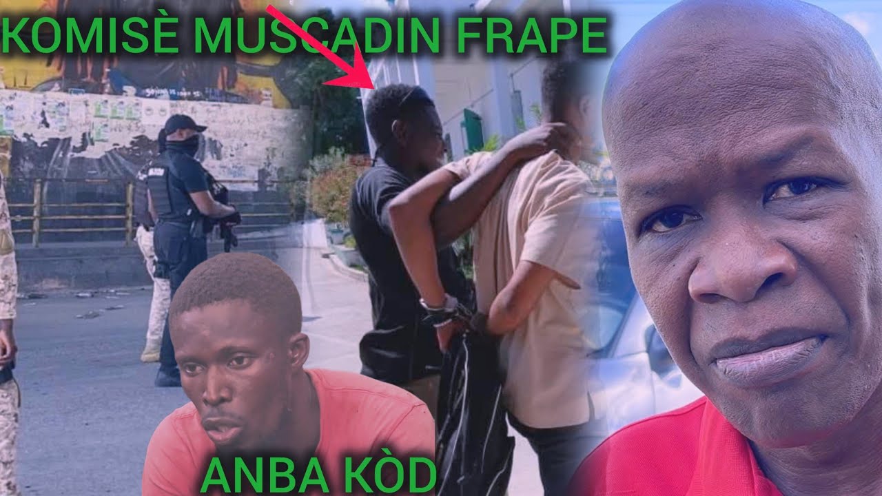 Woy! Anba kòd, lapolis Fouke évadé sa ki mete dife sou yon sitwayen nan mache Bèken an nan Miragwàn