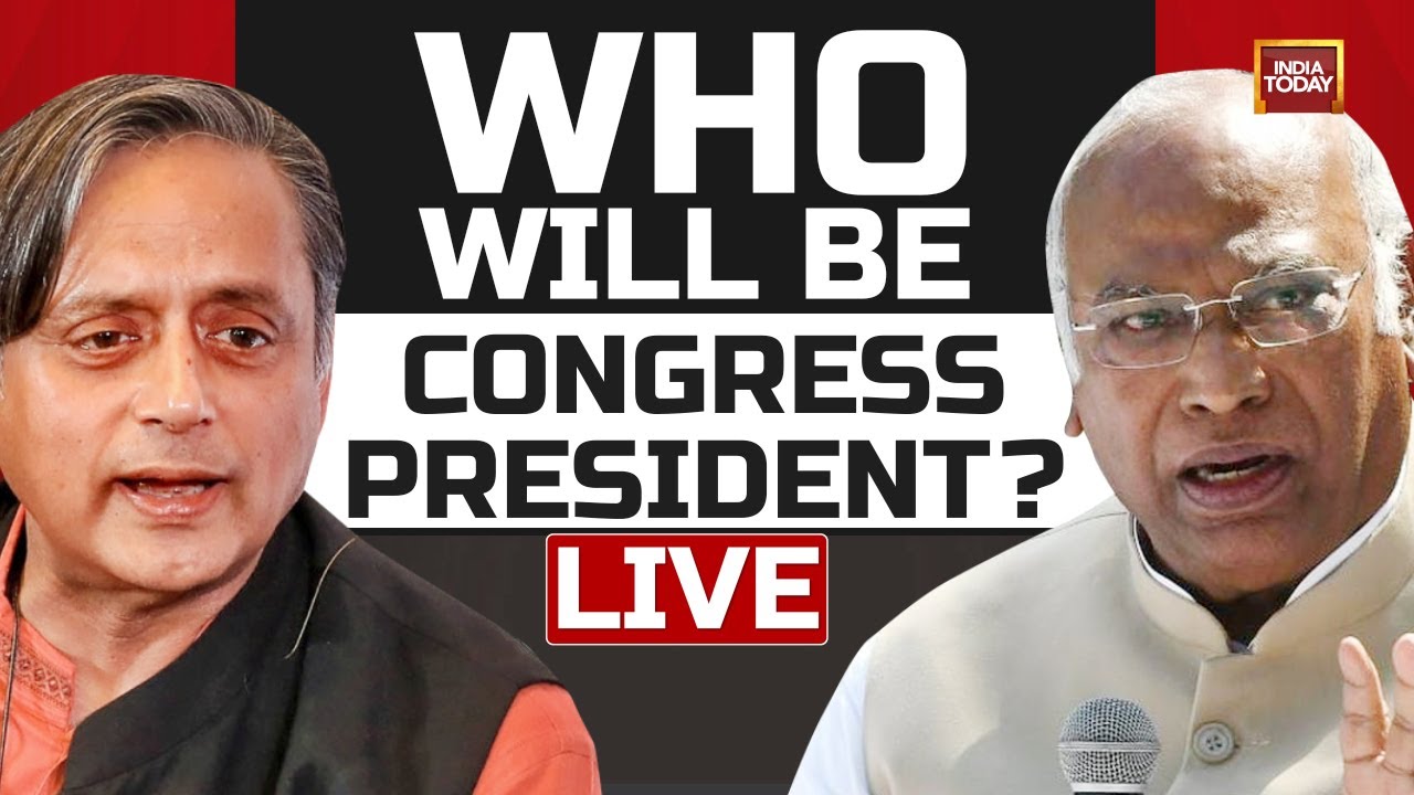 Congress President Election 2022 LIVE Updates: Race For New Congress Chief  | Congress News