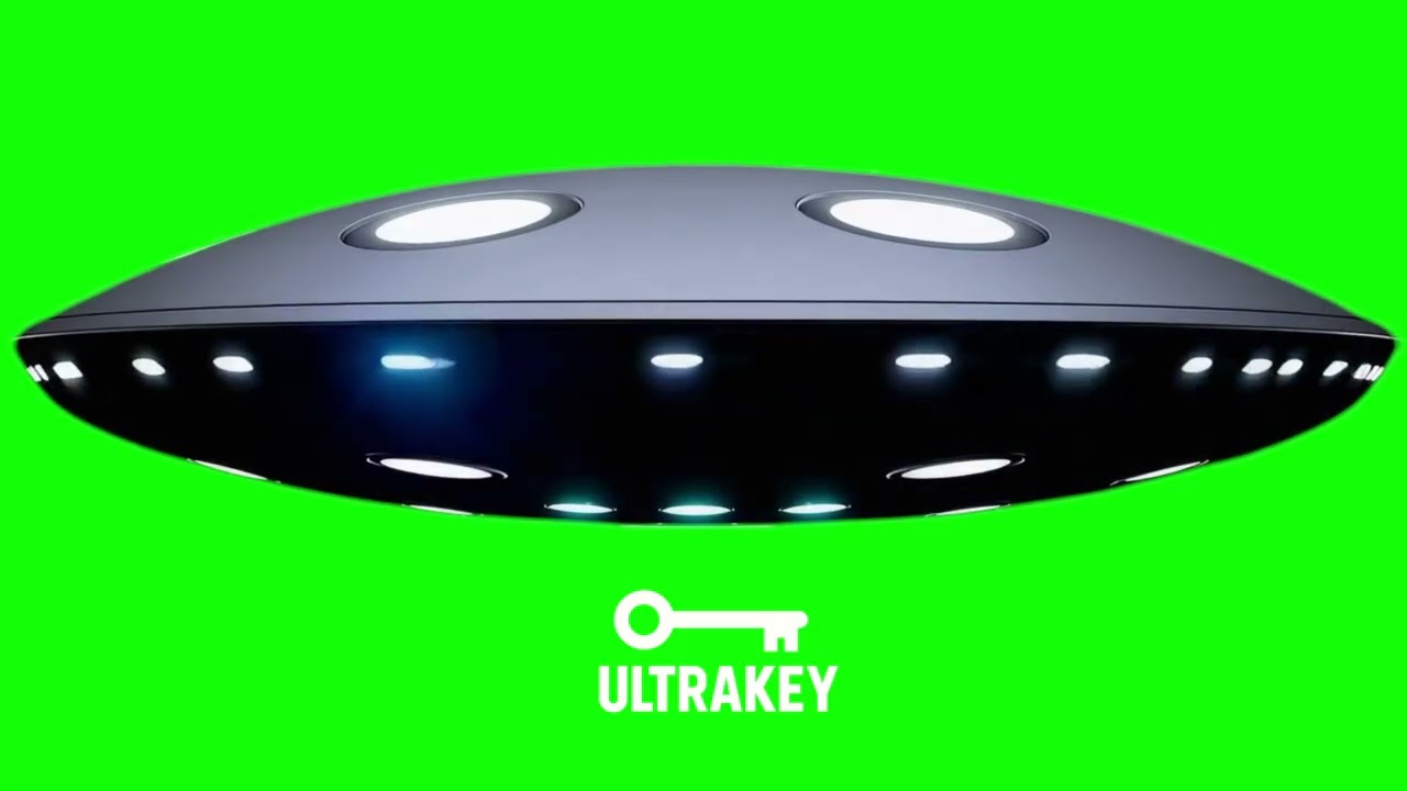 UFO 3 – Free Green Screen VFX Loop