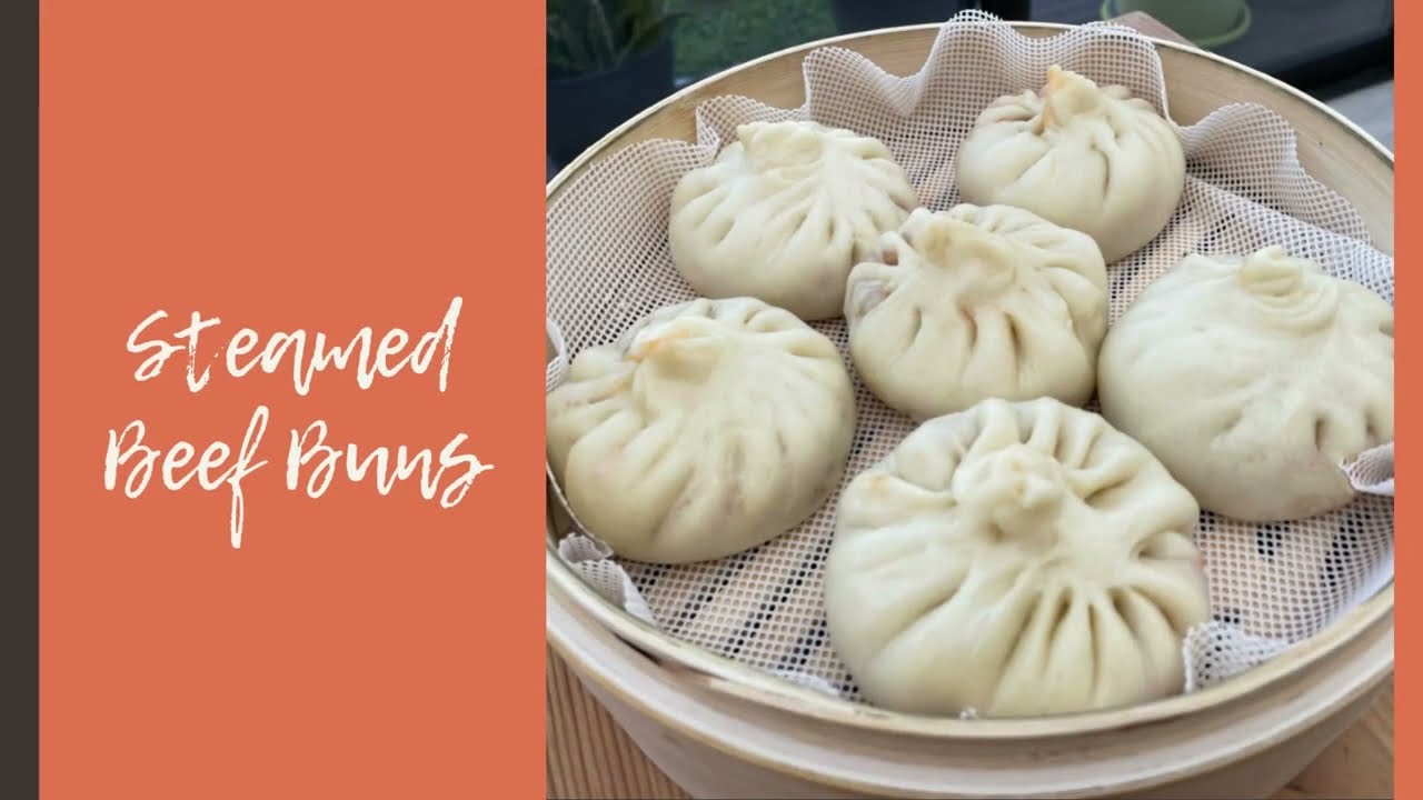 Steamed Beef Buns | Easy Steamed Buns Recipe | Meat Buns Recipe