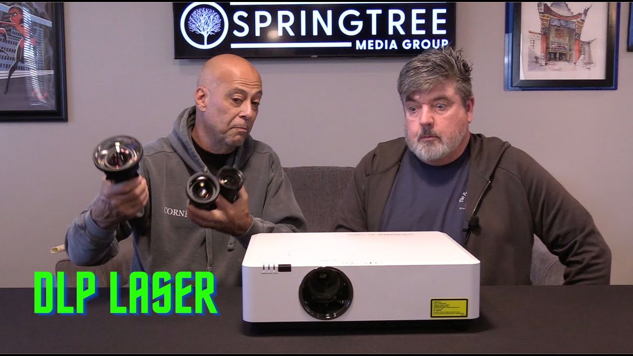An Affordable 8000 Lumen DLP Laser Projector!