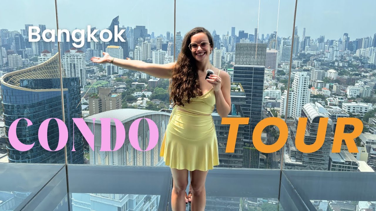 UN CONDO DE LUXE À BANGKOK, JE VOUS FAIS LA VISITE (IDÉAL POUR LES ENTREPRENEURS).