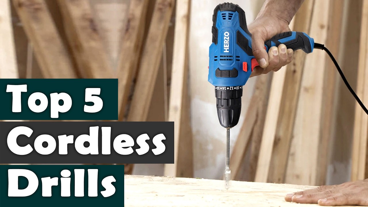 Top 5 Best Cordless Drills In 2026 | Aliexpress Power Tools Review