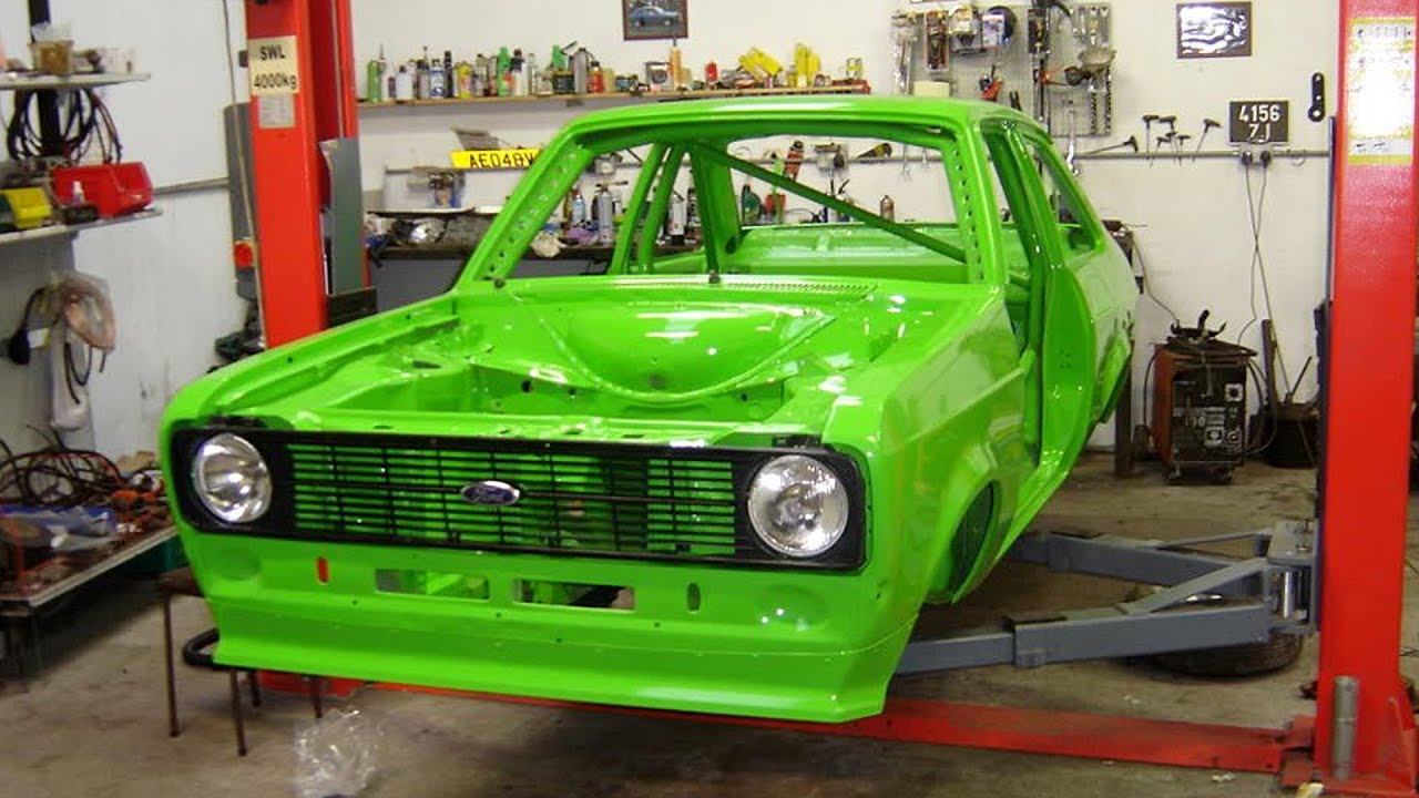FORD Escort Mk2 C20XE Race Car Build Project
