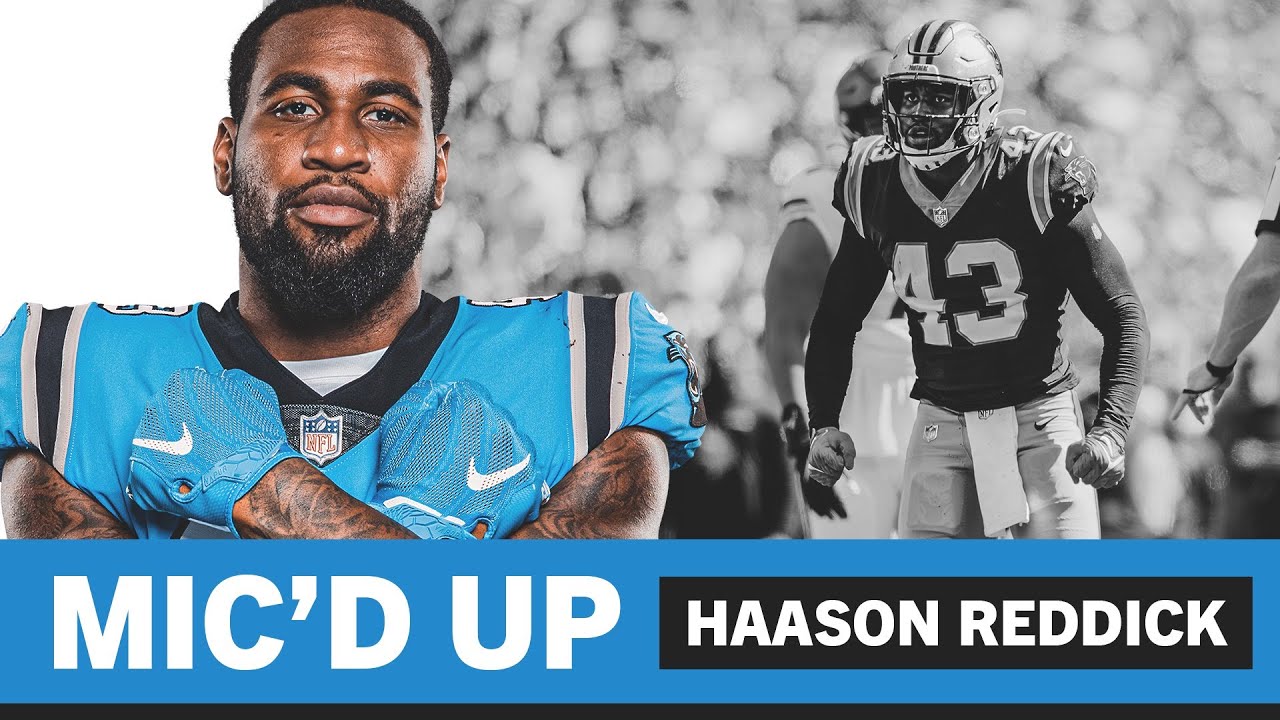 2021 Week 6 Mic'd Up with Haason Reddick, pass rushing leader | Carolina Panthers