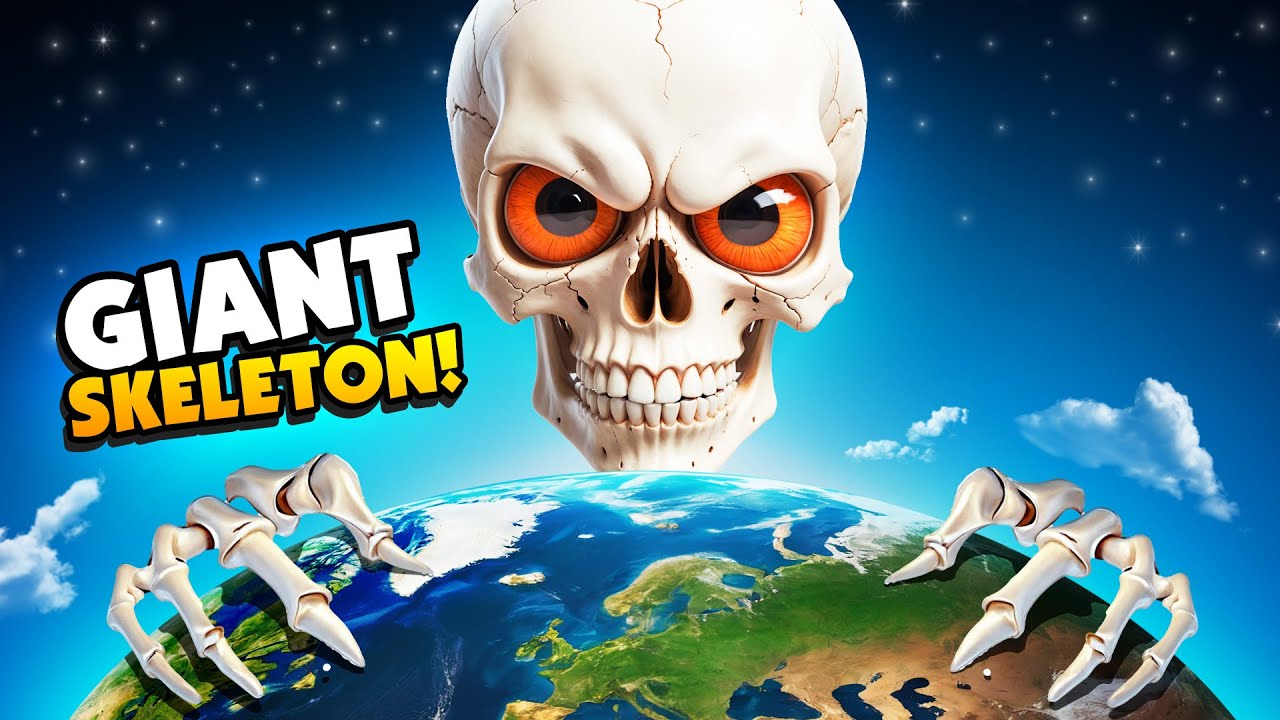 I Used MAGIC To Make a GIANT Skeleton in VR!